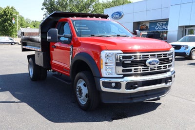 2023 Ford F-550SD XL DRW w/9' Rugby D-Series PTO Dump Body