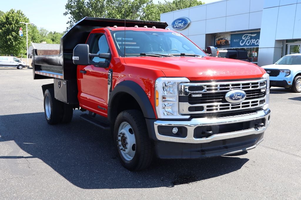 2023 Ford F-550SD XL DRW w/9' Rugby D-Series PTO Dump Body