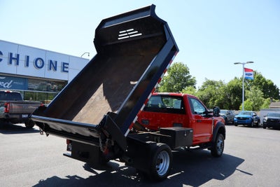 2023 Ford F-550SD XL DRW w/9' Rugby D-Series PTO Dump Body