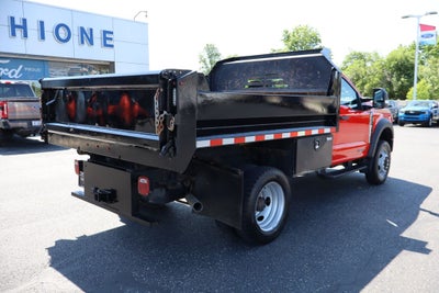 2023 Ford F-550SD XL DRW w/9' Rugby D-Series PTO Dump Body