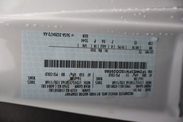 2025 Ford E-350SD Cutaway w/11' Reading Service Body