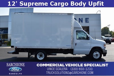 2025 Ford E-350SD Cutaway DRW w/12' Supreme Cargo Body