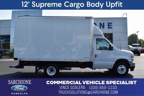 2025 Ford E-350SD Cutaway DRW w/12' Supreme Cargo Body