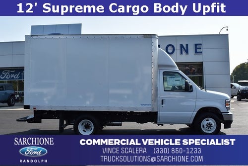 2025 Ford E-350SD Cutaway DRW w/12' Supreme Cargo Body