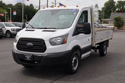 2019 Ford Transit-250 SRW C/C w/10.5' Aluminum Flat Bed