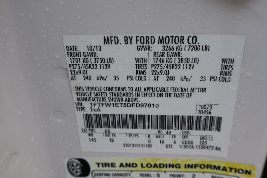 2013 Ford F-150 Limited