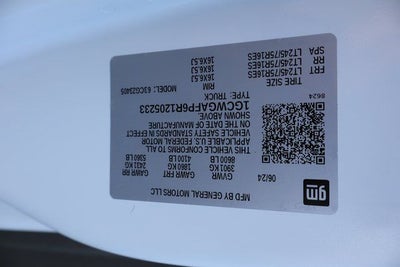 2024 Chevrolet Express 2500 Work Van Cargo