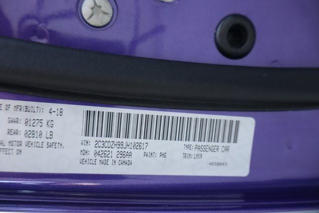 2018 Dodge Challenger SRT Demon