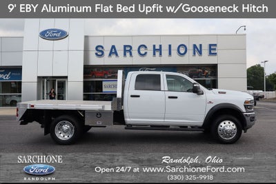 2025 RAM 4500HD Tradesman DRW w/9' EBY Aluminum Flat Bed