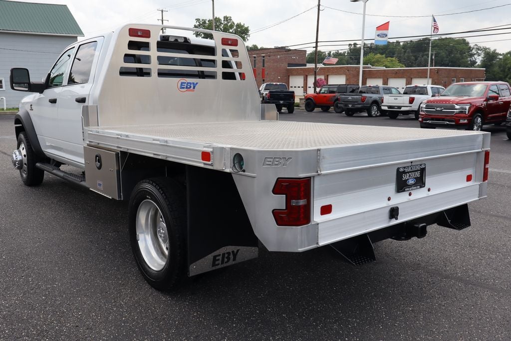 2025 RAM 4500HD Tradesman DRW w/9' EBY Aluminum Flat Bed