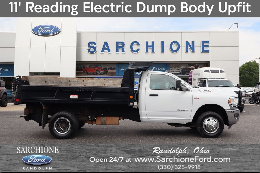 2021 RAM 3500 Tradesman w/11' Reading Electric Dump Body