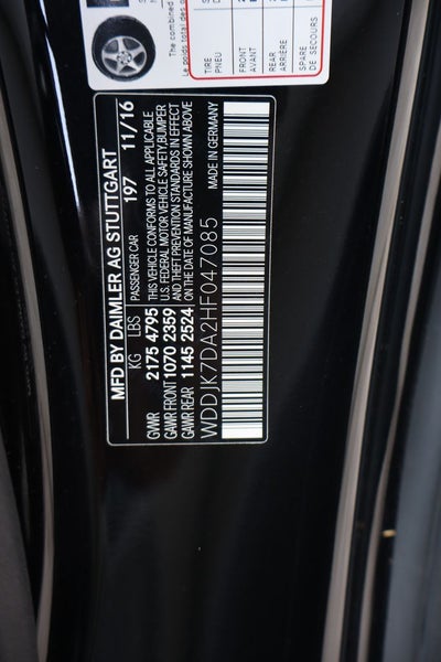 2017 Mercedes-Benz SL-Class SL 550 Roadster