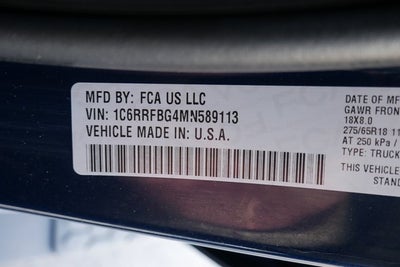 2021 RAM 1500 Big Horn/Lone Star