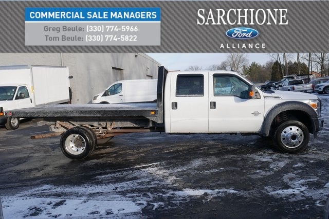 2013 Ford F-550SD XLT DRW w/Flatbed Body