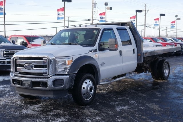 2013 Ford F-550SD XLT DRW w/Flatbed Body