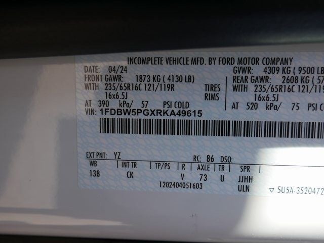 2024 Ford Transit-350 Base w/Classic Service Body