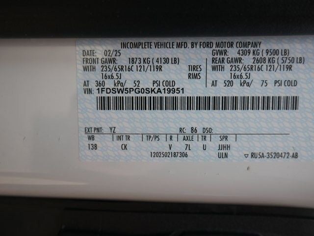 2025 Ford Transit-350 Base Classic Service Body w/Latch-Matic System