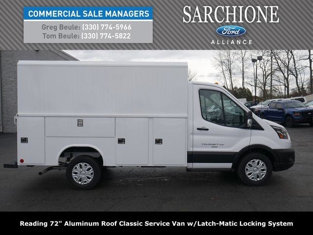 2025 Ford Transit-350 Base Classic Service Van w/Latch-Matic Syystem