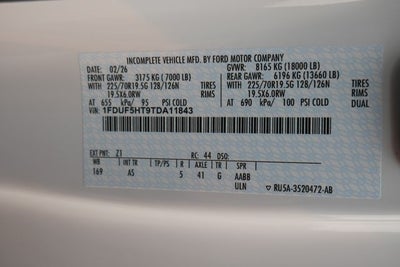 2026 Ford F-550SD XL DRW