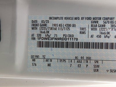 2024 Ford E-350SD Base DRW w/Cargo XL Upfit