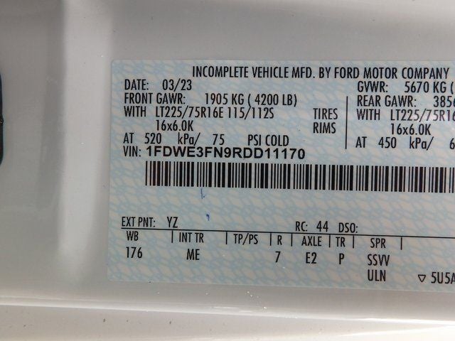 2024 Ford E-350SD Base DRW w/Cargo XL Upfit