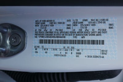 2022 Ford Escape SE