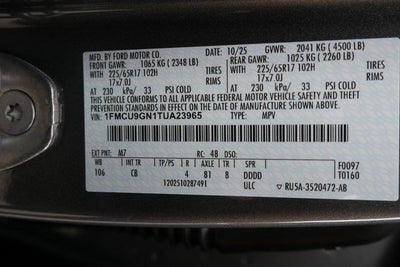 2026 Ford Escape Active