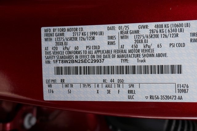 2025 Ford F-250SD Lariat