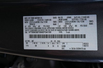 2022 Ford F-350SD Lariat