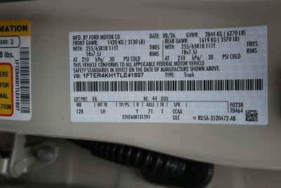 2026 Ford Ranger Lariat