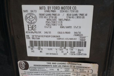 2013 Ford F-150 FX4