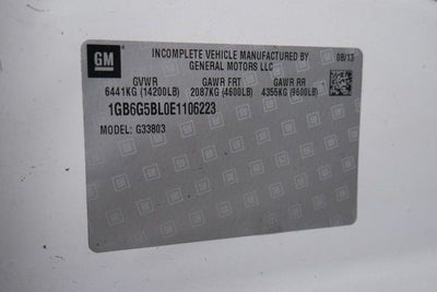 2014 Chevrolet Express 4500 Base Cutaway