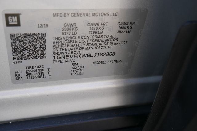 2020 Chevrolet Traverse LS