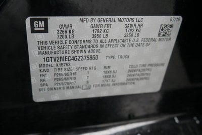 2016 GMC Sierra 1500 SLE