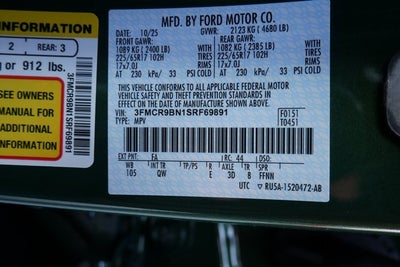 2025 Ford Bronco Sport Big Bend