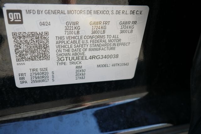 2024 GMC Sierra 1500 AT4