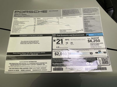 2026 Porsche 911 Carrera