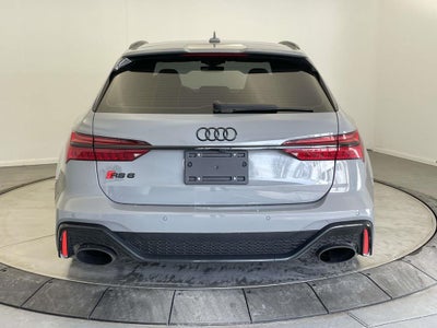 2025 Audi RS 6 Avant performance 4.0T quattro