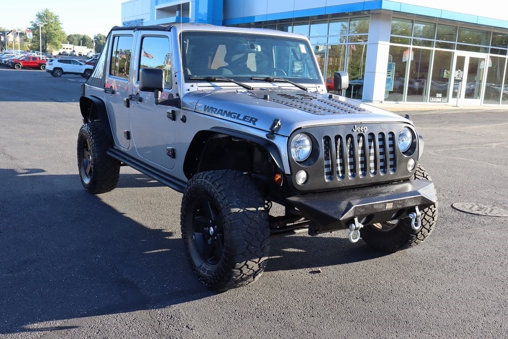 2016 Jeep Wrangler Unlimited Black Bear