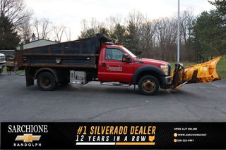 2012 Ford F-550SD XL DRW W/ Godwin Steel Dump Body, Meyer Super Blade