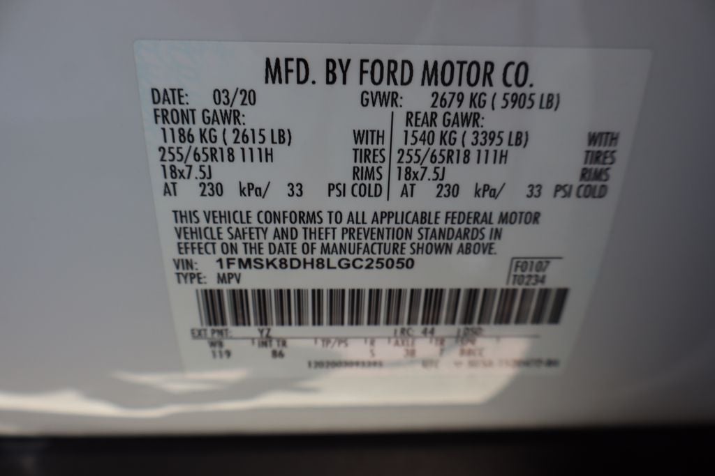 2020 Ford Explorer XLT