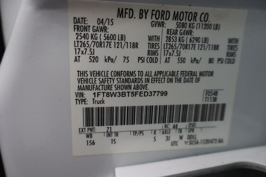 2015 Ford F-350SD XL