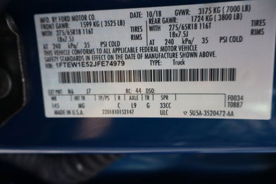 2018 Ford F-150 XLT