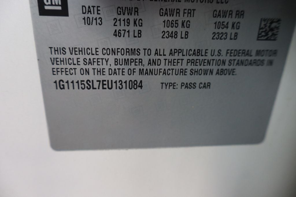 2014 Chevrolet Impala LT 1LT