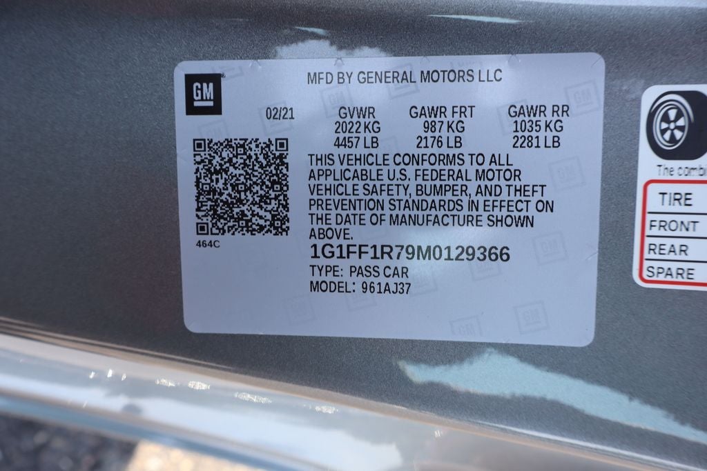 2021 Chevrolet Camaro LT1