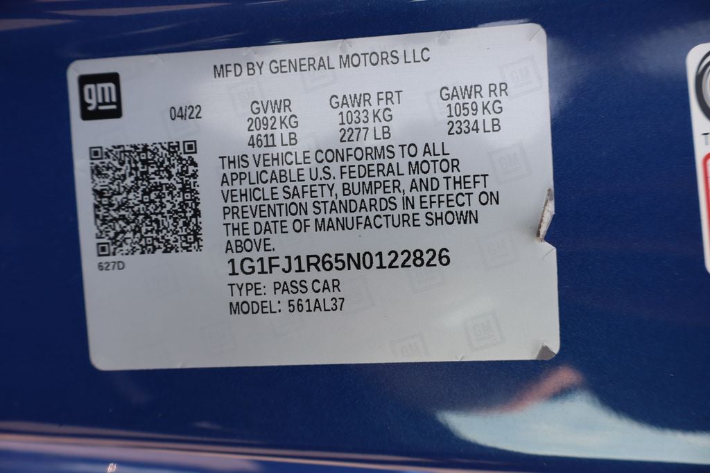 2022 Chevrolet Camaro ZL1