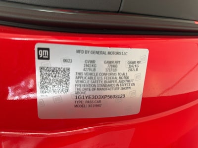 2023 Chevrolet Corvette Z06 2LZ