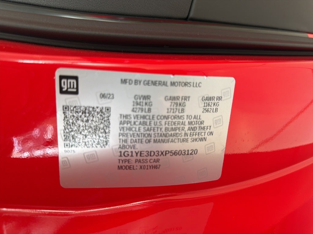 2023 Chevrolet Corvette Z06 2LZ