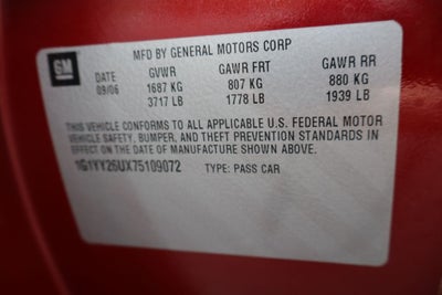 2007 Chevrolet Corvette Base