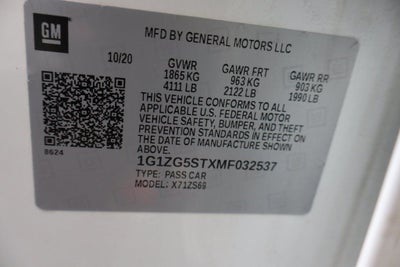 2021 Chevrolet Malibu RS
